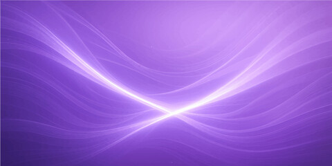Abstract purple background with stars and smooth flowing design