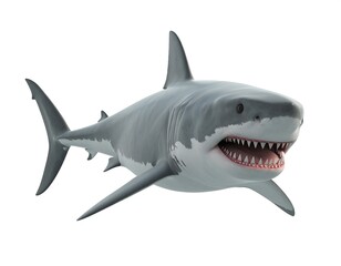 Great white shark, predatory, ocean