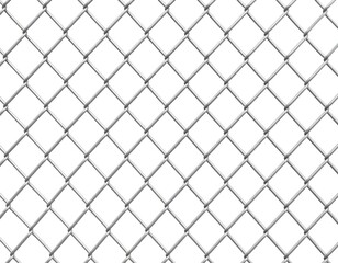 Fototapeta premium Metal chain link fence pattern
