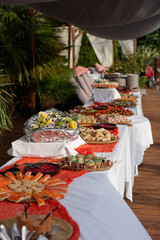 Buffet d'entrée 