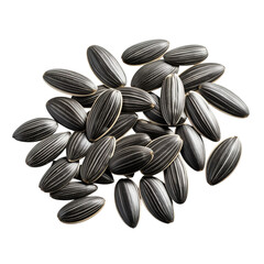 sunflower seeds, isolated on transparent png