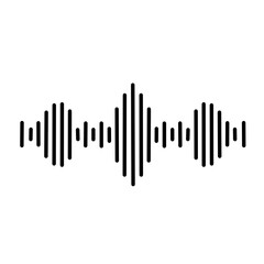 Podcast sound waves vector