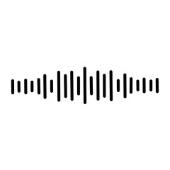 Podcast sound waves vector
