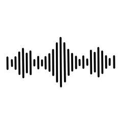 Podcast sound waves vector
