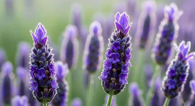 Lavender Purple Flowers