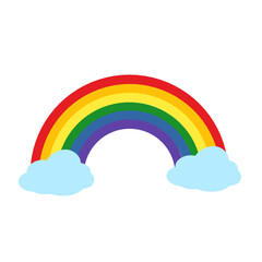 rainbow vector illustration