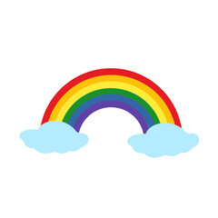 rainbow vector illustration