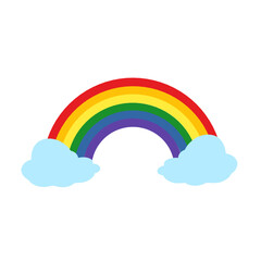 rainbow vector illustration