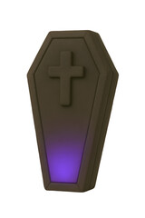 Obraz premium Clay werewolf howling with open arms, cute Halloween cartoon character