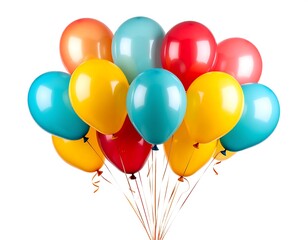 Obraz premium Colorful balloons bunch, various shades