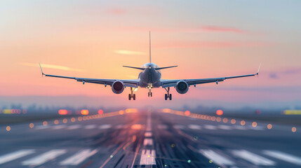 A large white airplane is flying through the sky
