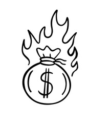 Burning Dollar