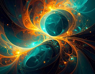 fractal burst background