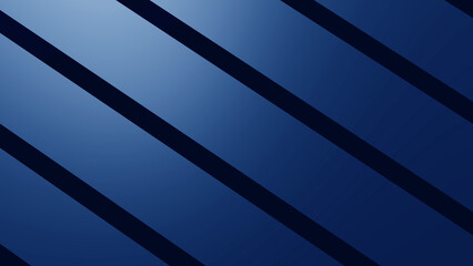 Modern geometric background featuring sleek diagonal lines in deep blue tones, creating a sense of dynamic motion and professional structure