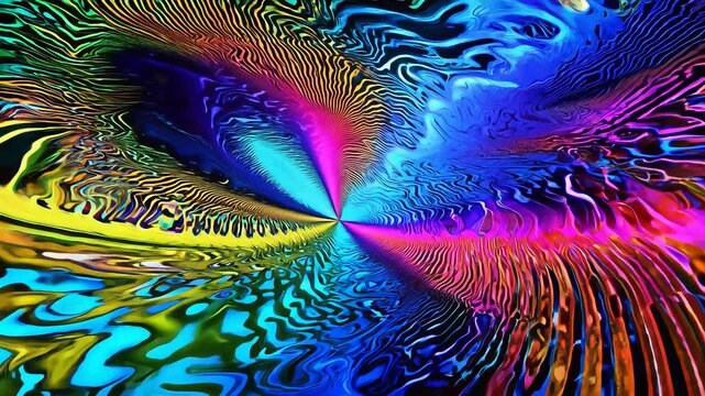 Digital Fractal Swipe Transition Swipe through fractal patterns to morph into the next scene, great for innovative and abstract