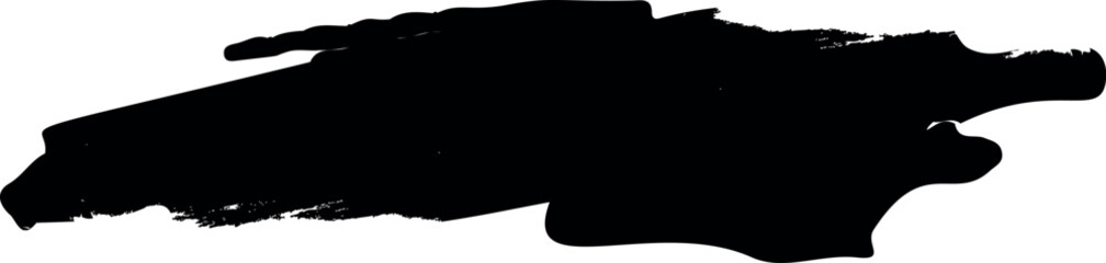 Smeared brush stroke pattern vector illustration