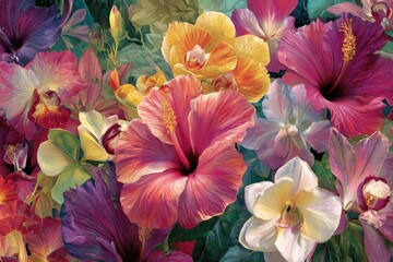 Vibrant floral bouquet