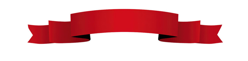 Red ribbon graphic design