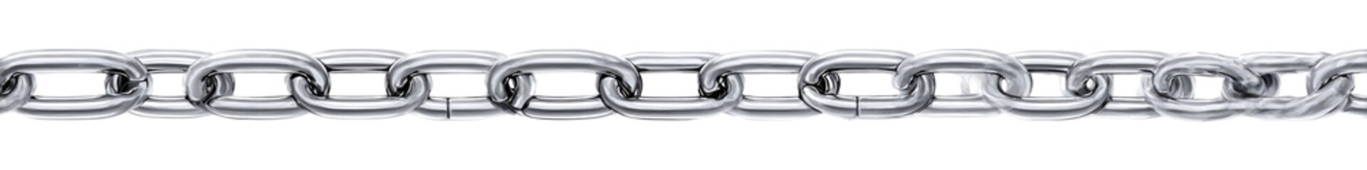 Obraz premium Repeating chain-like design in monochrome