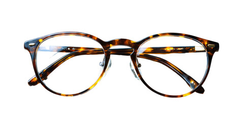Round tortoise shell eyeglasses (2)