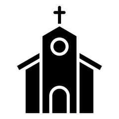 Church Glyph Icon