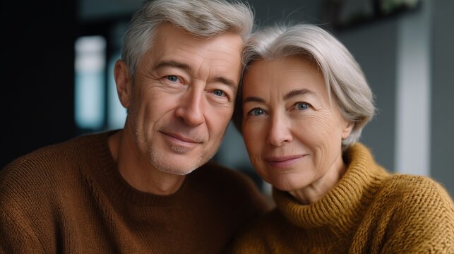 Captivating couple embrace cozy home portrait photography intimate setting warm atmosphere