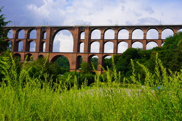 Göltzschtalbrücke - największy ceglany most przechodzący nad rzeką Göltzsch w pobliżu miasta Netzschkau w Saksonii