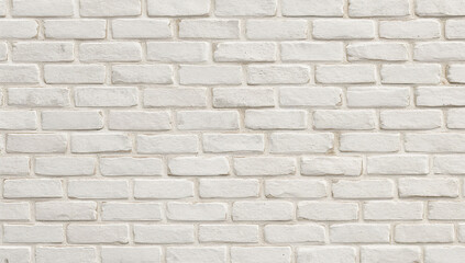 Fototapeta premium Seamless Rustic Whitewashed Brick Wall Texture with Chipped Paint and Vintage Surface for High-Resolution Backgrounds