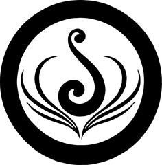 Abstract modern minimalist business logotype design for branding or corporate identity
