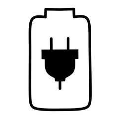 Battery icon vector