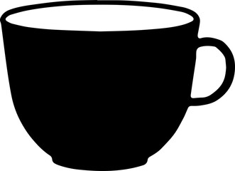 Minimalist Tea Cup Set Icon for Beverage and Hospitality Branding