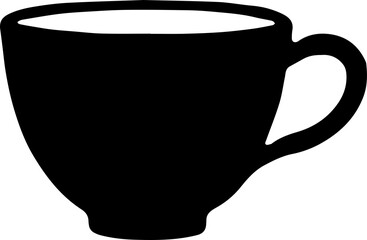 Minimalist Tea Cup Set Icon for Beverage and Hospitality Branding