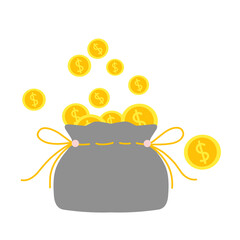 money bag vector illustration