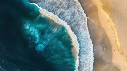 blue water seaside and beach