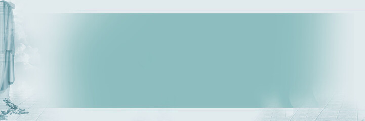 Obraz premium abstract blue background with copy space