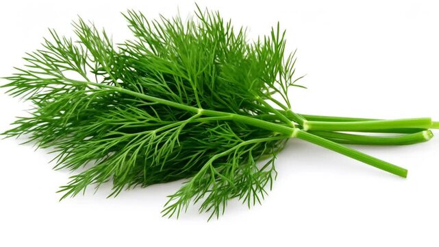 Fresh dill herb bunch
