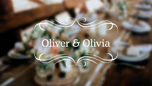 Minimal Elegant Wedding Title 02