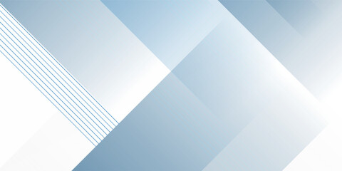 Obraz premium Blue abstract background with white color. Abstract blue background with square shapes. Modern Simple Blue Grey Abstract Background Presentation Design for Corporate Business and Institution.