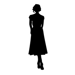 Woman Vector Silhouette