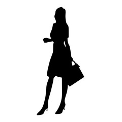 Woman Vector Silhouette