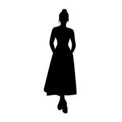 Woman Vector Silhouette