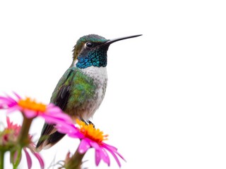 Fototapeta premium Hummingbird isolated on transparent background