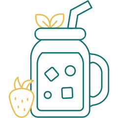 Illustration Smoothie Icon