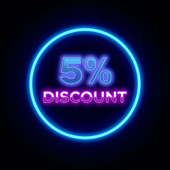 neon glossy icon