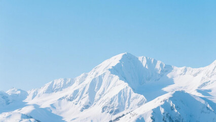 Obraz premium winter mountain landscape