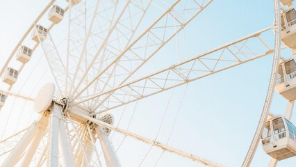 Naklejka premium ferris wheel