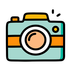photo camera icon vector