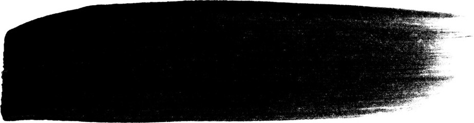 Obraz premium brush stroke isolated on white background