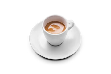 Coffee Cup Isolated on White Background