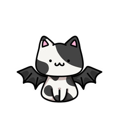 [Halloween Edition] Bat - Cow cat